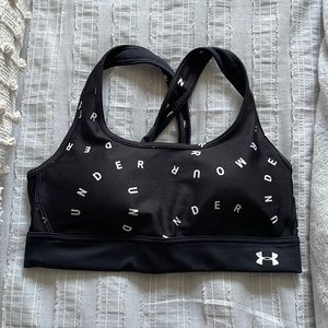 Under armor cute strappy sports bra with mid support